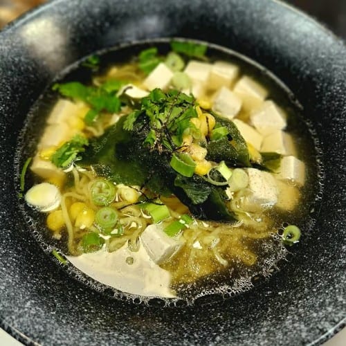 Miso Tofu Ramen.
