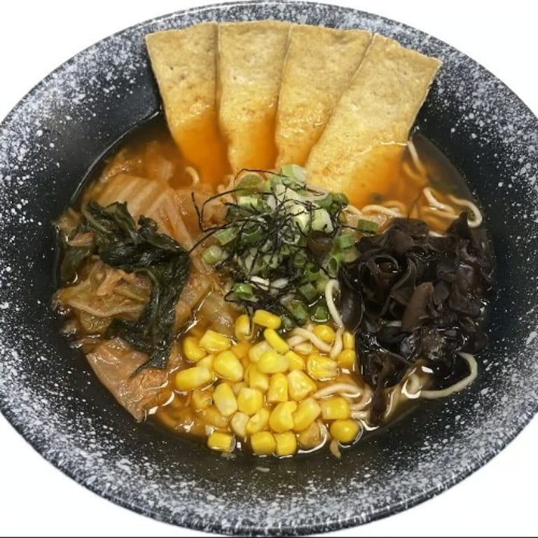 Savor our tofu ramen