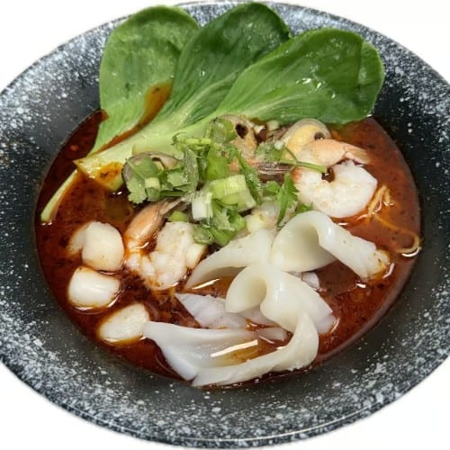 Seafood Tom Yum Ramen.